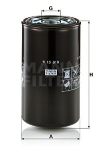 Filtr oleju MANN-FILTER W13010 