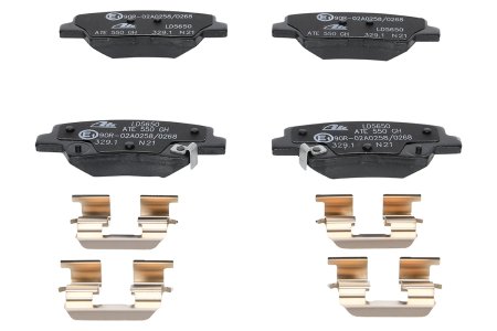 Klocki hamulcowe ATE 13.0470-5650 58302A6A31 HYUNDAI I30 11- tył