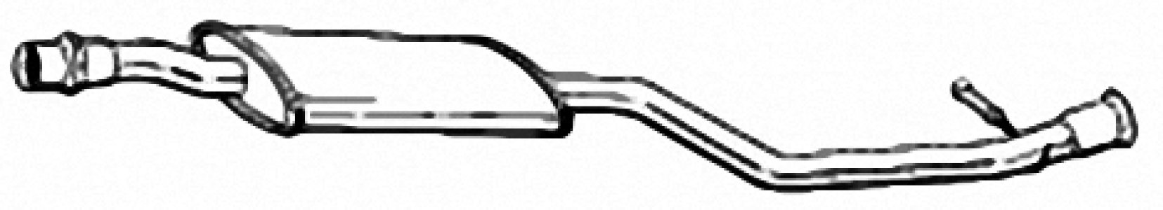 Tłumik środkowy IZAWIT 28.550A 1717AH