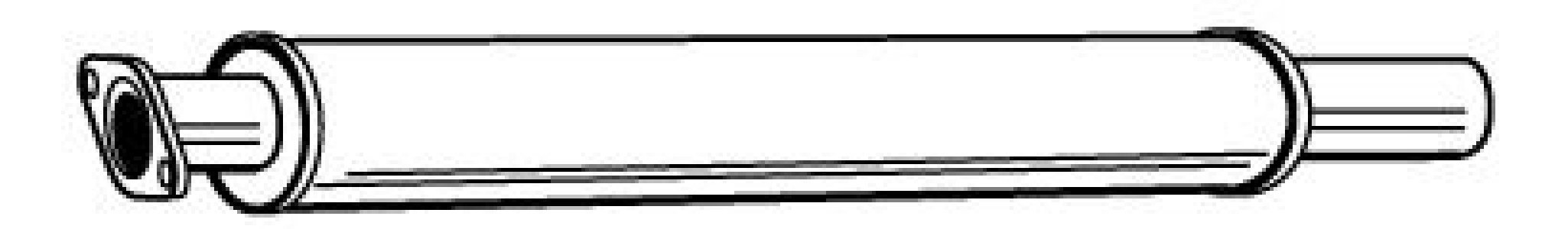 Tłumik pierwszy WALKER 22854-53 1237286