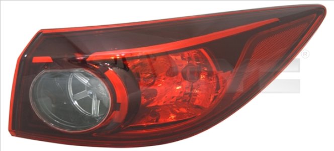 LAMPA TYLNA MAZDA