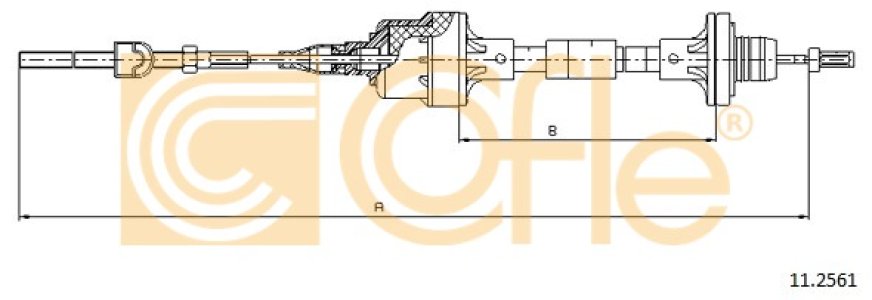 Linka sprzęgła COFLE 11.2561 669189
