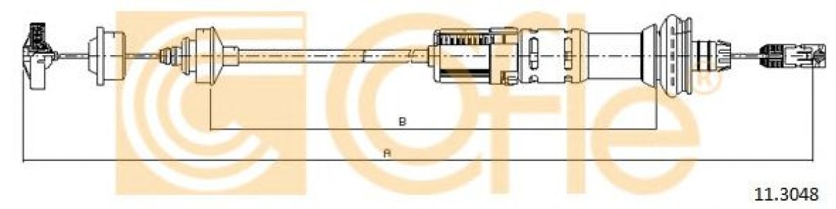 Linka sprzęgła COFLE 11.3048 2150X3