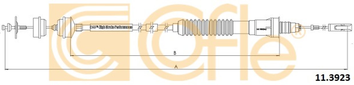 Linka sprzęgła COFLE 11.3923 1476128080
