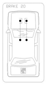 Linka hamulca COFLE 10.4611 4745R5