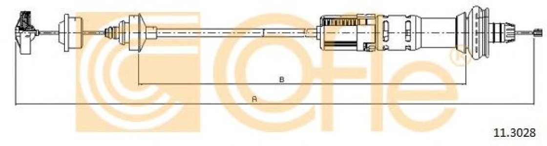 Linka sprzęgła COFLE 11.3028 