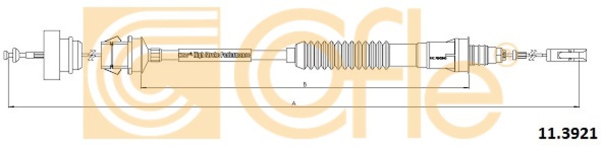 Linka sprzęgła COFLE 11.3921 
