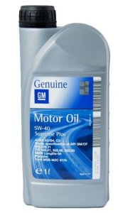 OLEJ 5W-40 GM OPEL SUPREME PLUS 1L