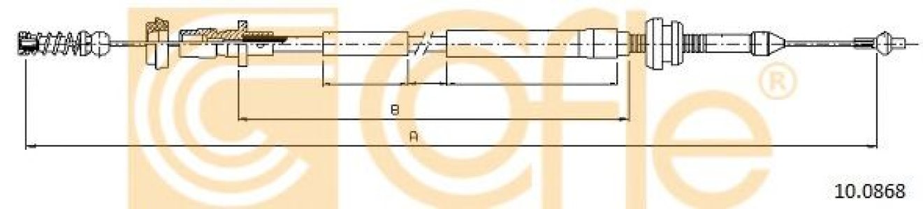 Linka gazu COFLE 10.0868 1J1721555Q