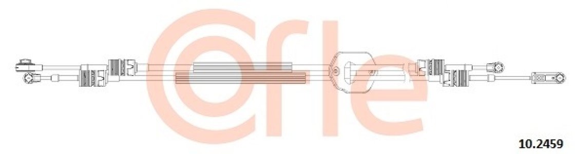 Linka zmiany biegów COFLE 10.2459 1434964