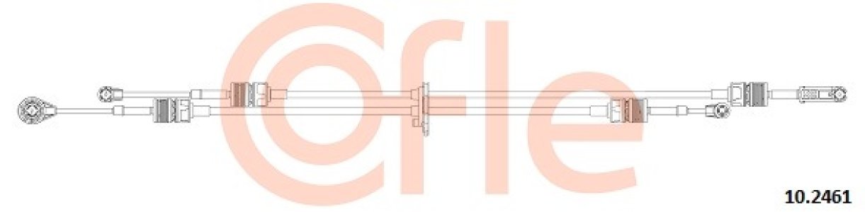 Linka zmiany biegów COFLE 10.2461 1693991