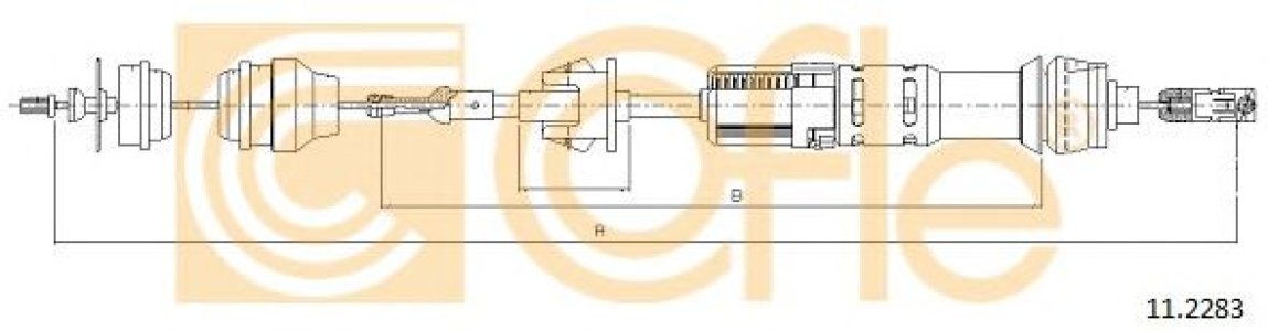 Linka sprzęgła COFLE 11.2283 2150V2