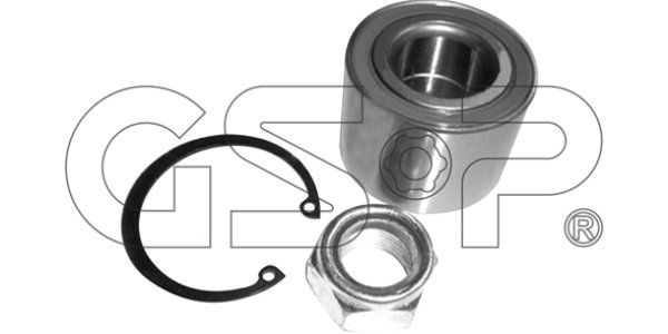 Łożysko. zestaw naprawczy piasty GSP GK0869 7701205812