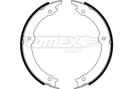 SZCZĘKI HAMULC. TOYOTA LAND CRUISER  08- (RĘCZNY) 