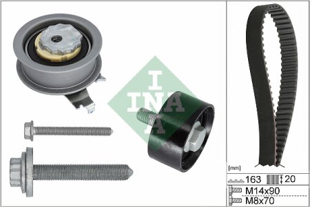 ZESTAW ROZRZĄDU (Z PASKIEM) INA 530071110 04E109479P AUDI