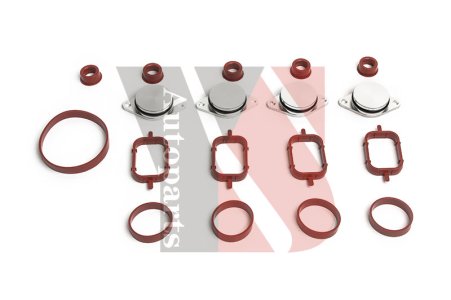ZESTAW USZCZELEK KOLEKTORA SSĄCEGO YSPARTS YS 6036 11612245439 BMW 4X32MM