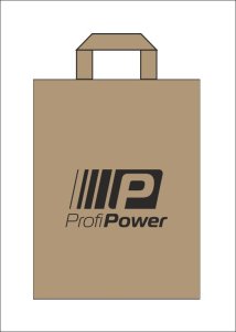 TORBA PAPIEROWA ECO PROFIPOWER 32X14X42