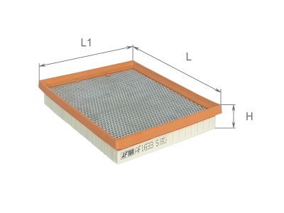 Filtr powietrza ALPHA FILTER AF1633S C28150 JEEP CHEROKEE I II
