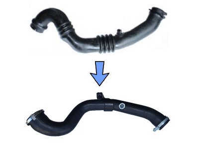 Przewód intercoolera HORTUM 18062 31261896 FORD FOCUS, C-MAX 2.0TDCI
