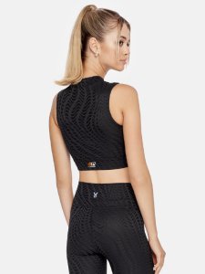 Top sportowy ze stójką PROFIAUTO PPUCB020 CARBON CARDIO BUNNY L