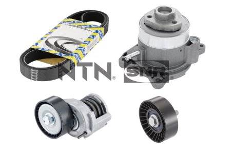 Zestaw rolek + pasek akcesoria silnika SNR KAP857.500 AUDI