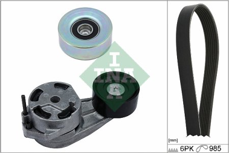 Zestaw paska klinowego wielorowkowego INA 529048211 11187603347 BMW