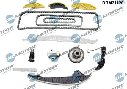 Zestaw łańcucha rozrządu Dr.Motor DRM211201 06H109158H 13 CZĘŚC VAG