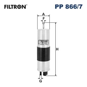Filtr paliwa FILTRON PP866/7 32312226 VOLVO