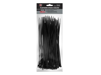 Plastikowa opaska kablowa - czarna 4,8mm x 250 AMTRA 20-H15 