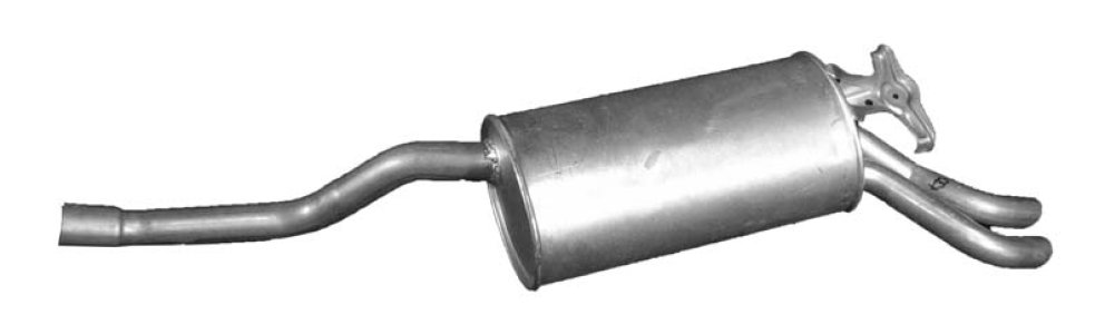 TŁUMIK KOŃCOWY IZAWIT 07.061A 1244900515 MERCEDES W124