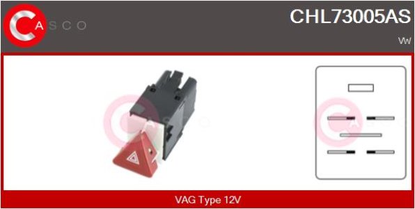 PRZELACZNIK AWARYJNYCH 4PIN