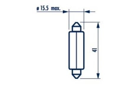 ŻARÓWKA C21W 12V SOFITOWA