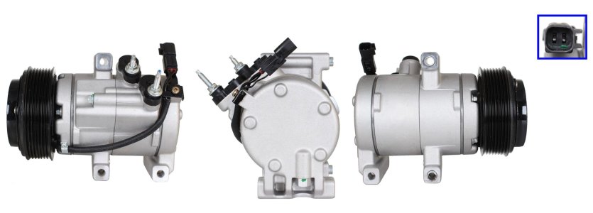 Kompresor klimatyzacji LUCAS ACP01107 1715093 FORD
