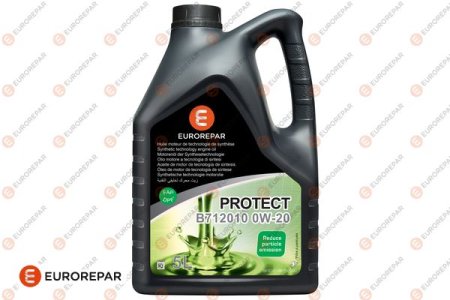 Olej silnikowy EUROREPAR 0W-20 PROTECT B712010 5 0W-20 PROTECT B712010 5L 
