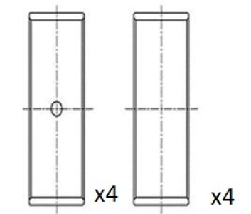 Panewki korbowodowe FAI AutoParts BB2042-STD 