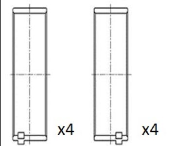 Panewki korbowodowe FAI AutoParts BB2053-STD 
