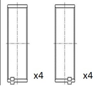 Panewki korbowodowe FAI AutoParts BB2071-STD 