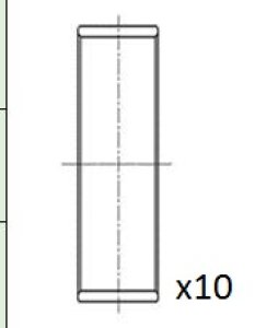 Panewki korbowodowe FAI AutoParts BB2073-025 