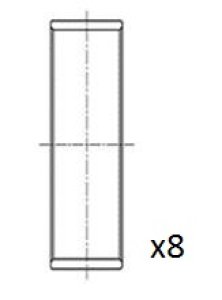 Panewki korbowodowe FAI AutoParts BB2084-STD 