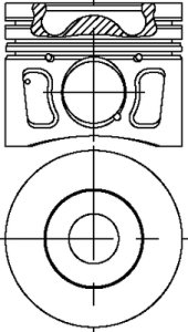 Tłok FAI AutoParts PK38-000 FORD
