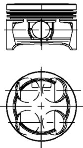 Tłok FAI AutoParts PK94-050 FORD