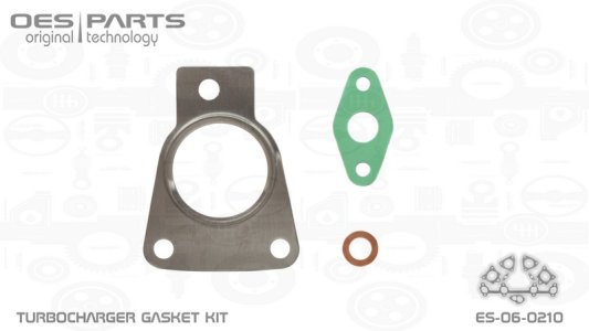 Zestaw montażowy turbosprężarki OES PARTS ES-06-0210 714640 CITROEN