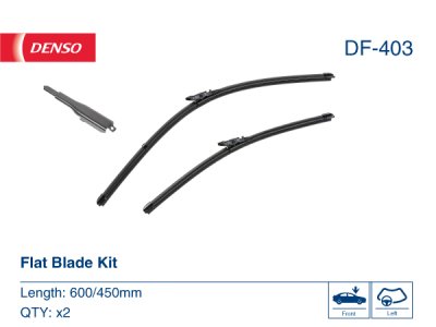 Wycieraczki płaskie kpl. DENSO DF-403 61612349870 600/450 przód