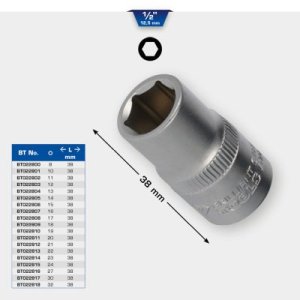 Nasadka 1/2 6-kt, 17 MM KS TOOLS BT022808 