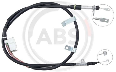 Linka hamulca ręcznego A.B.S. K14143 365303X00A NISSAN PATHFINDER III 05