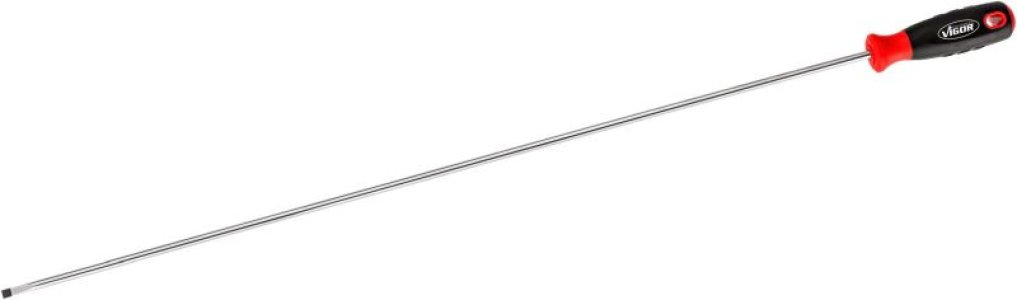 Wkrętak płaski bardzo długi 6MM X 600M VIGOR V4436 WKRĘTAK PŁASKI 6 