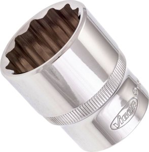 Klucz nasadowy 27 MM 1/2 12-KT krótki VIGOR V7512-27 12 NASADKA 1/2 27 