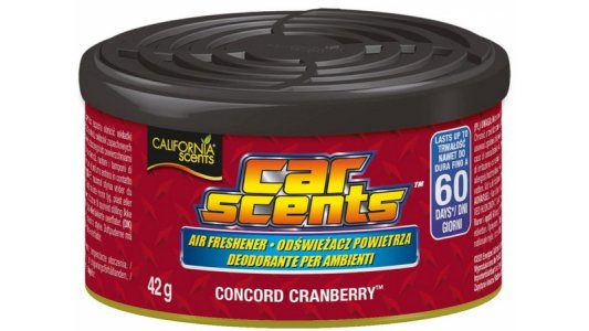 Puszka zapachowa 42g AMTRA 34-016 ZAPACH CALIFORNIA SCENTS CONCORD CRANBERRY