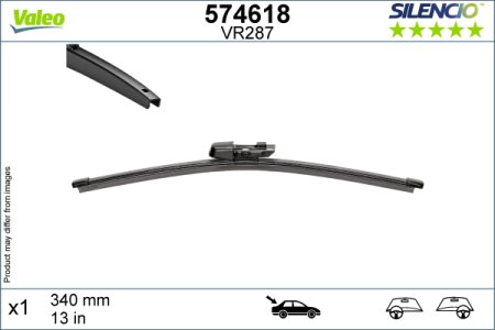 Wycieraczka VALEO 574618 2G7955427 SILENCIO tył 340mm