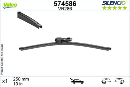 Wycieraczka VALEO 574586 5H6955427 SILENCIO tył 250mm